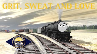 Southern Pacific Scenic Railroad Music Video Grit Sweat and Love Erie Triplex 5014 Tribute [upl. by Dougherty900]