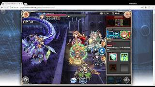 Kamihime PROJECT R  Ragnarok Tiamat Wind Team Solo No Elixir [upl. by Gisele]