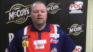 Raymond van Barneveld  McCoys Premier League Darts Week Four [upl. by Nalhsa]