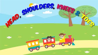 Head Shoulders Knees amp Toes  Nursery Rhymes amp Kids Songs [upl. by Sivolc]