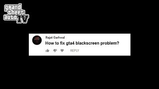 3 WAYS TO FIX GTA 4 BLACK SCREEN PROBLEM [upl. by Adeys985]