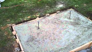 DIY  Outdoor Rumford Fireplace Fieldstone Part 5 [upl. by Seavey309]