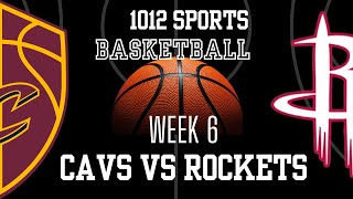 Cavs vs Rockets Week 6  1012 Sports Mentoring Program  Basketball 2024 [upl. by Robet1]