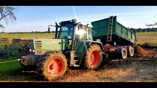 FENDT UTONĄŁ WTOPA 2020 TANDEM  15 TON  2x URSUS [upl. by Novihs]