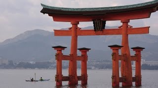 Most beautifulampfloating shrine in japan【美景】厳島神社宮島 [upl. by Ferreby]