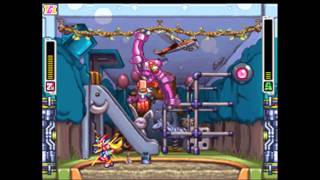 Megaman ZX Walkthrough  Part 4 Purprill the Mandroid [upl. by Duax134]