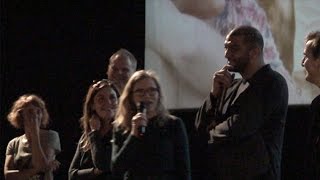 Une vie ailleurs  Ramzy Bedia et Isabelle Carré  Avantpremière à Paris UGC Les Halles [upl. by Ahsiena]