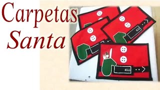 Carpetas Navideñas  Manualidades navideñas  Christmas crafts [upl. by Nadnal]