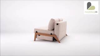 CUBED 02 Schlafsofa 140 von Innovation  mysofabedde [upl. by Aynotahs]