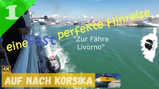 Korsika mit Wohnmobil Teil1 bis zur Fähre über die Schweiz zur Toskana nach Livorno [upl. by Airom499]