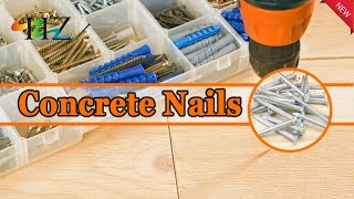 HZ Fastener  Concrete Nail Full Details [upl. by Arais]