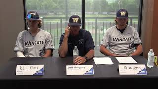 Wingate Game 1 Media Availability [upl. by Ullyot648]