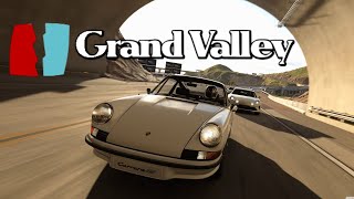 Gran Turismo 7  Grand Valley Highway 1  Gameplay Video All Layouts [upl. by Nashner]