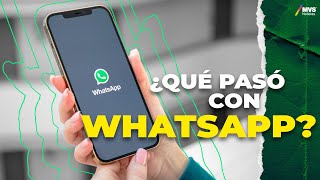 La CAÍDA de WhatsApp ¿Cómo te AFECTÓ [upl. by Tima]