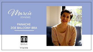 Panache Zoe Balconette Bra Review [upl. by Yreffej]