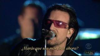 U2 And Mary J Blige  One live subtitulos en español [upl. by Brunhilde]