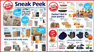 ALDI SNEAK PEEK AD  10182023  10242023  BARGAIN BEAUTY [upl. by Rosio141]