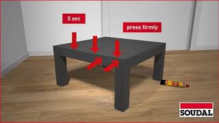 How to use Soudal Contact Adhesives [upl. by Sina]