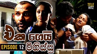 Eka Gei Minissu  එක ගෙයි මිනිස්සු   Episode 12  Tele Hitz TV [upl. by Winstonn608]