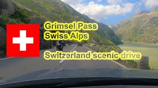 🇨🇭SWITZERLAND GRIMSEL PASS 4k roadtrip swissalps [upl. by Akire910]