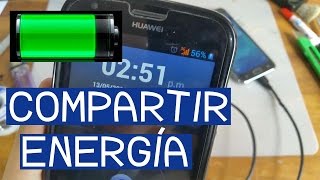 Hacer Cable para Compartir carga pasar Energía a otro Celular iPhone o Android [upl. by Enirehtak]