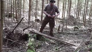 Bushcraft Entdeckungstour in der Natur Der Gürtel TYBELT [upl. by Malvie]