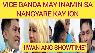 VICE GANDA MAY INAMIN SA NANGYARE KAY ION PEREZ [upl. by Llebana]