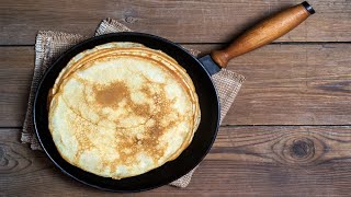 Recette  Crêpes sans farine [upl. by Kathlene300]