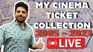 My ENTIRE Cinema Ticket Collection 20052023 LIVE [upl. by Alonso832]