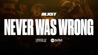 Blxst  Never Was Wrong Official Music Video [upl. by Nerita]