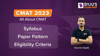 All About CMAT 2023  Exam Pattern Eligibility Criteria Syllabus  Ace Your CMAT Exam Preparation [upl. by Bamford725]