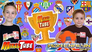 Challenge Adrenalyn XL Copa MikelTube y Balón de Oro con 50 sobres [upl. by Yamauchi]