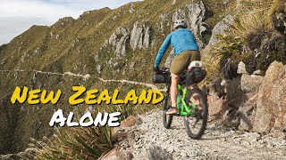 Solo Bikepacking  My Favorite Trail In New Zealand [upl. by Pulling15]