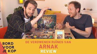 De Verdwenen Ruïnes van Arnak Bordspel Review  Tombola Raider [upl. by Elocal]