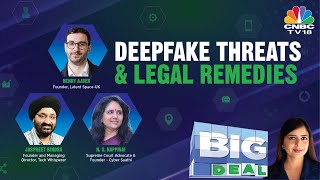 Deepfakes Growing Threats amp Need For Regulations  CNBC TV18 [upl. by Rehposirhc]