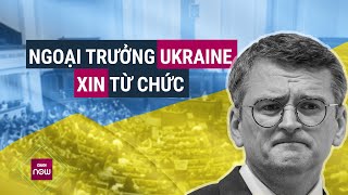 Ngoại trưởng Ukraine Dmytro Kuleba bất ngờ đệ đơn xin từ chức  VTC Now [upl. by Danika]