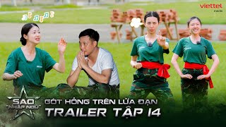 TRAILER TẬP 14 l Liz Kim Cương khoe giọng hát đồng đội ngỡ ngàng cảm thán l Sao nhập ngũ 2024 [upl. by Haikan]