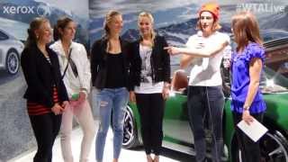 WTA Live All Access Hour presented by Xerox  2013 Porsche Tennis Grand Prix [upl. by Lindberg]