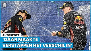 ‘Dat was een duidelijk signaal van Verstappen aan Pérez’ [upl. by Ecneralc]