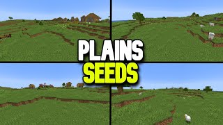 10 BEST Plains Biome Seeds for Minecraft 120 Java amp Bedrock [upl. by Fidole]