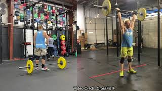 Noah Ohlsen Vs Pat Vellner Side By Side Event 1  CrossFit Games 2020 [upl. by Biagio768]