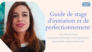 Guide de stage dinitiation et de perfectionnement [upl. by Thurnau]