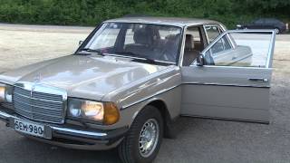 MercedesBenz 240D W123 1984 [upl. by Vite343]