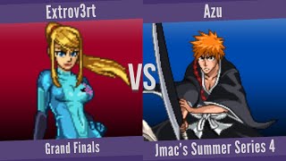 Extrov3rt ZSS vs Azu Ichigo  Grand Finals  Jmacs Summer Series 4 [upl. by Erodaeht847]