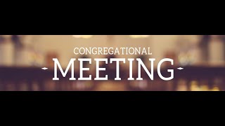 Fall Congregational Meeting Service 2023 [upl. by Atiraj677]