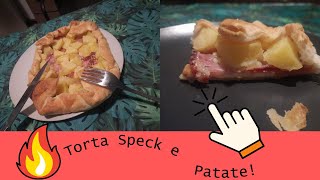 Torta salata Speck e Patate [upl. by Hgielrahc]