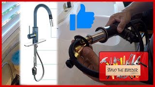 Como Cambiar e Instalar un Grifo o llave de Cocina  Kitchen Faucet Installation [upl. by Odnanreh]