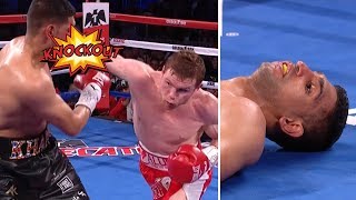 Best Knockouts Of Canelo Alvarez Boxing HD [upl. by Nnylylloh]