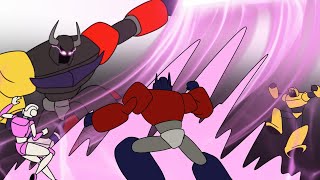 Team Autobot take on the mighty Menasor Transformers Combiner Wars Animated Episode 14 [upl. by Fazeli]