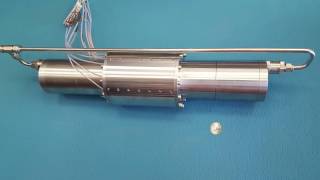 Cryogenic Liquid Pump running with liquid nitrogen liquid helium and liquid hydrogen [upl. by Tisman]